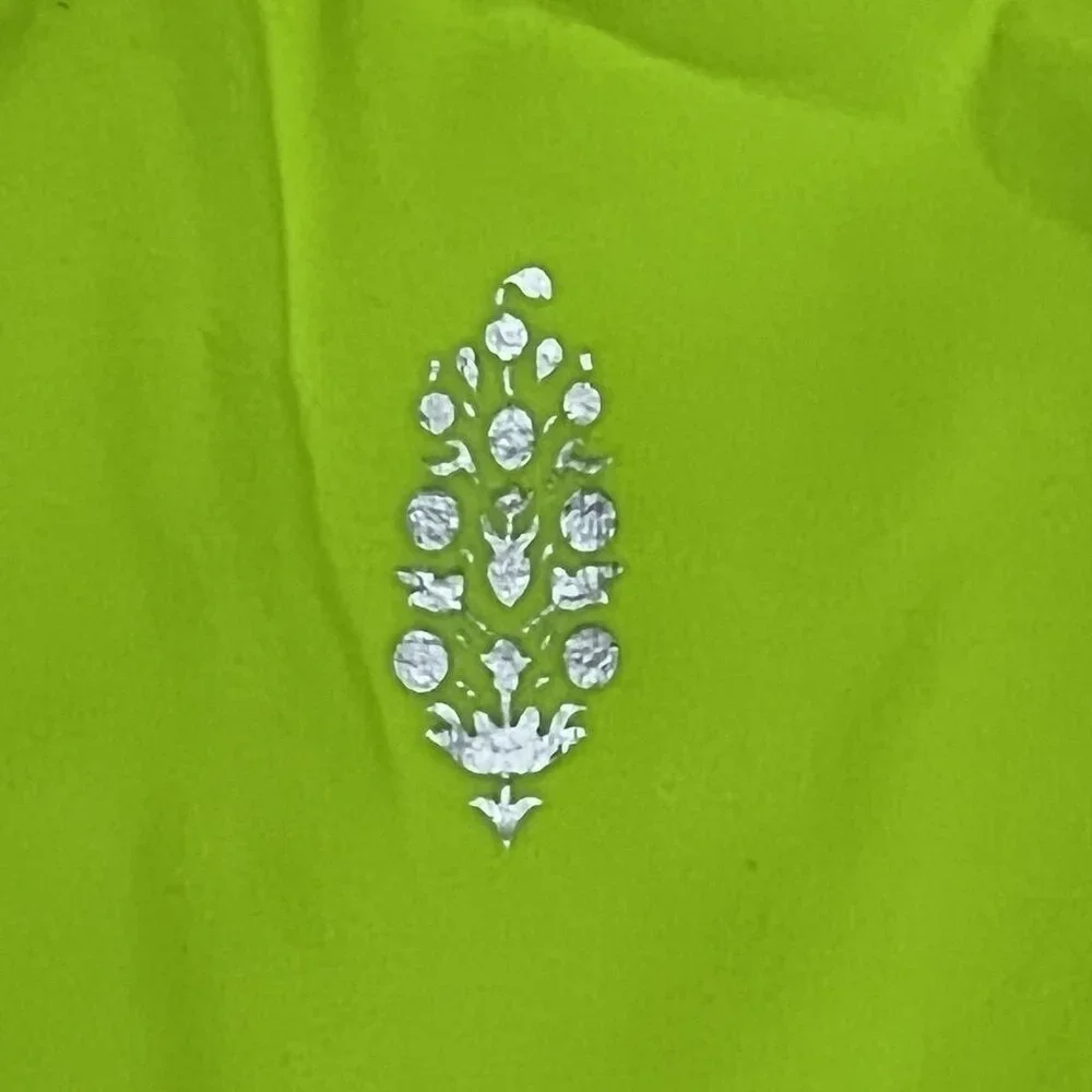 NWT $68 Free People X Hatch Maternity Square Neck Bra Size Medium Neon Yellow - Picture 8 of 15